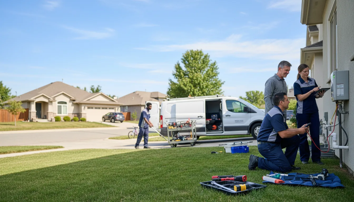 Tankless water heater service in Dimmitt, TX